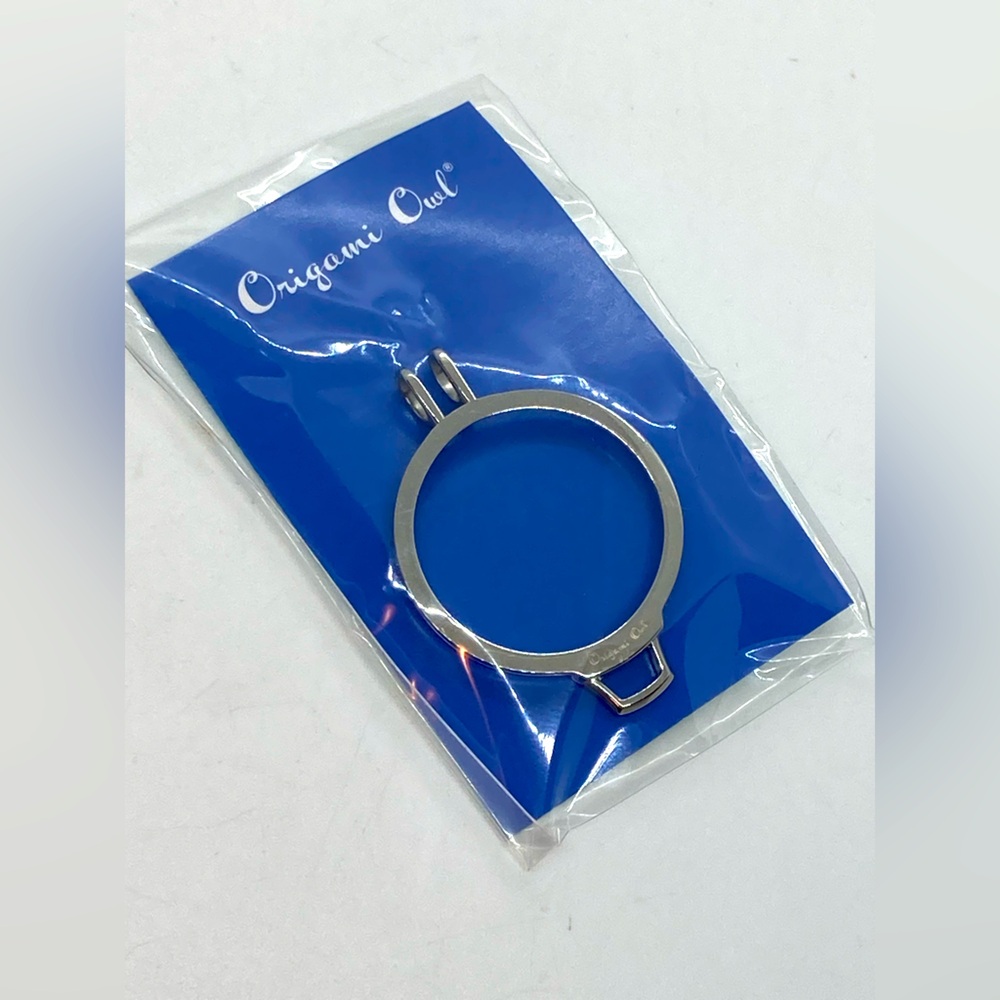 Origami Owl Silver Tone Locket Dangle Collector | Size Large